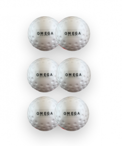 Omega Hockey White Dimple Hockey Ball